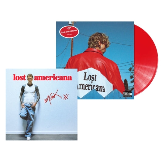 Machine Gun Kelly (MGK) - Lost Americana LP (brick red vinyl with signed insert)