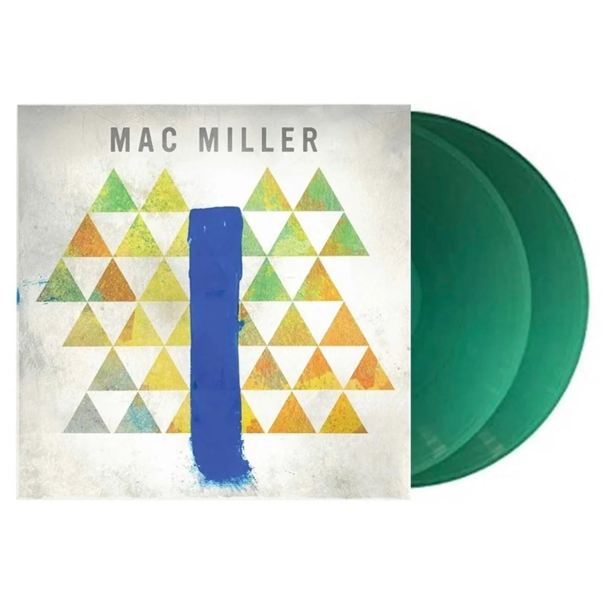 Mac Miller - Blue Slide Park LP record (green vinyl)