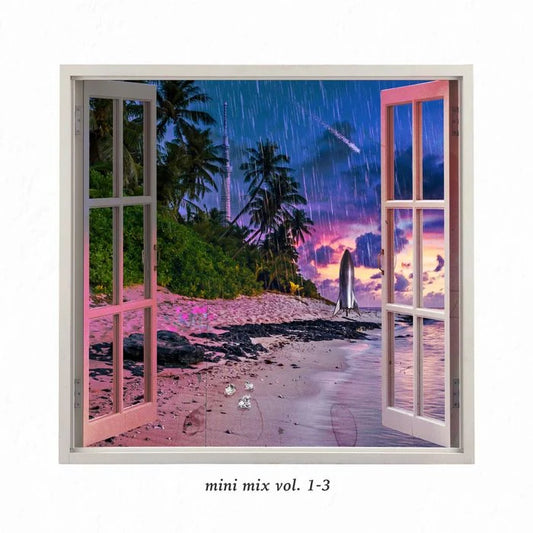 Magdalena Bay - Mini Mix Vol. 1-3 LP record (iridescent blue vinyl)