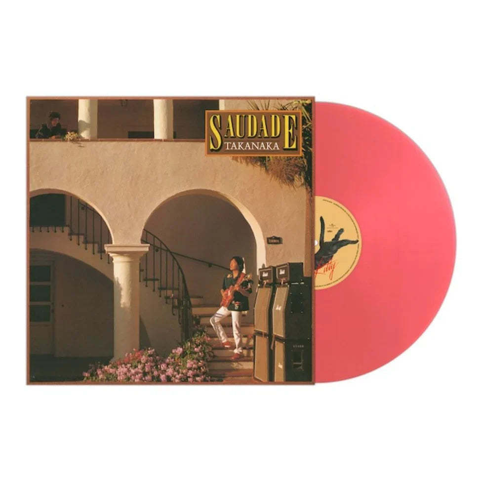 Masayoshi Takanaka - Saudade LP record (pink vinyl)