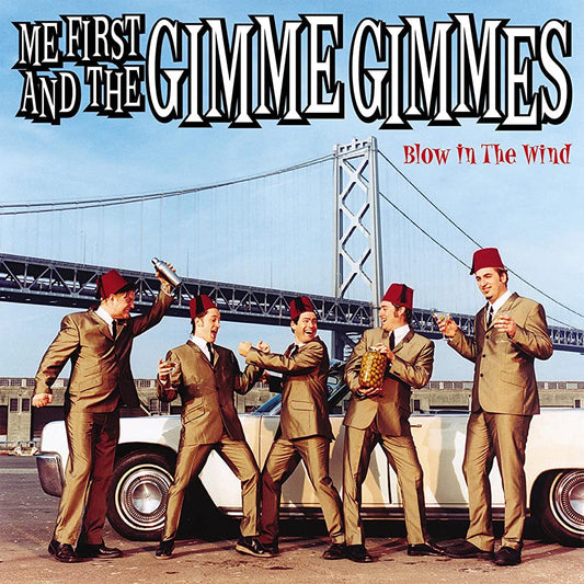 Me First and the Gimme Gimmes - Blow in the Wind LP record (red vinyl)