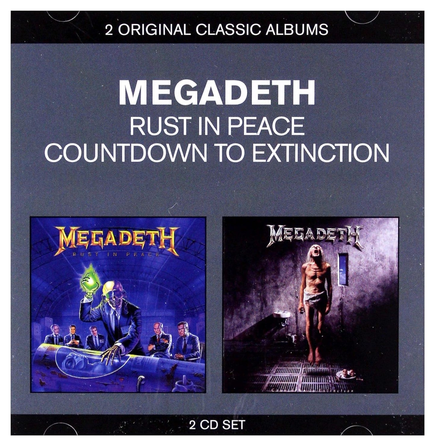 Megadeth - Rust in Peace & Countdown to Extinction 2 CD Set