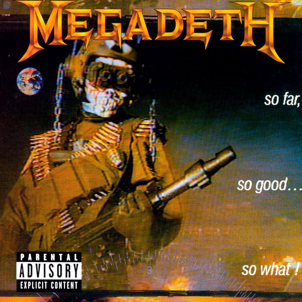Megadeth - So Far, So Good...So What!? LP vinyl record