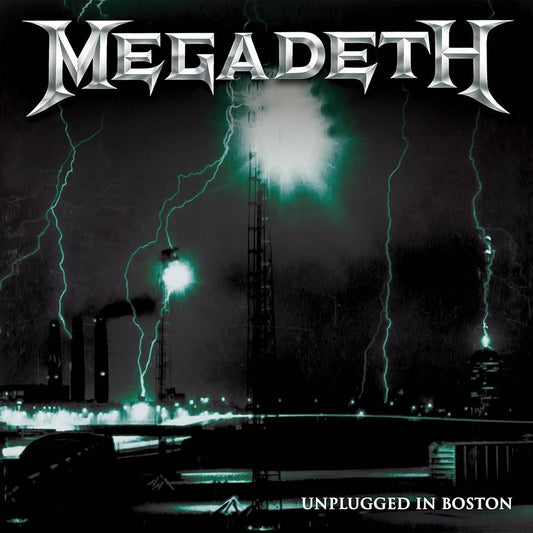 Megadeth - Unplugged in Boston LP record (clear vinyl)
