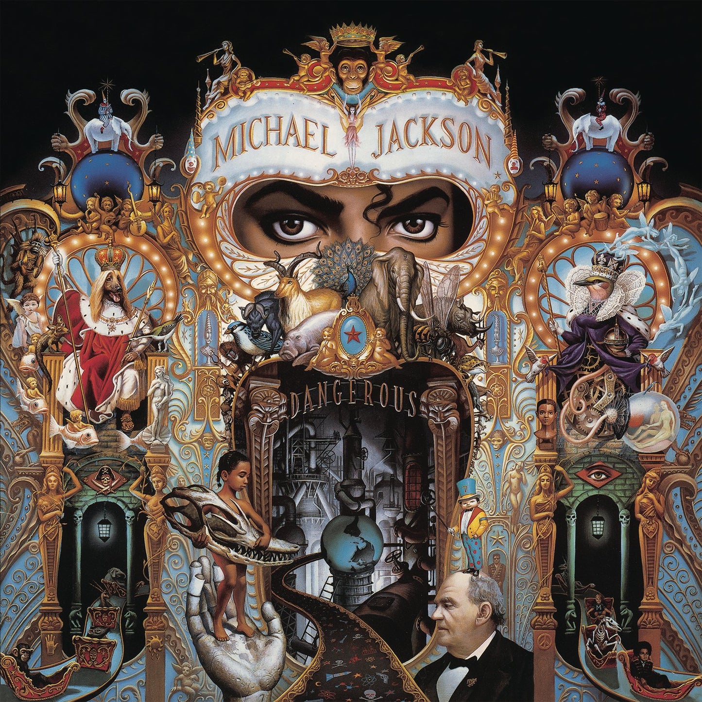 Michael Jackson - Dangerous LP vinyl record