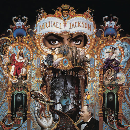 Michael Jackson - Dangerous LP vinyl record