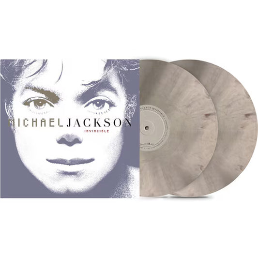 PREORDER (11/13/26): Michael Jackson - Invincible 2xLP cream blend marbled color vinyl record