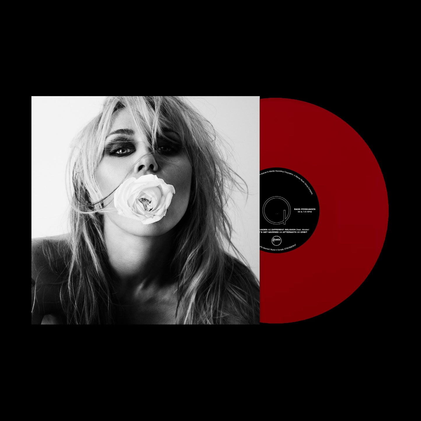 PREORDER (09/18/26): Miley Cyrus - Bass Persuades LP record (indie exclusive red vinyl)