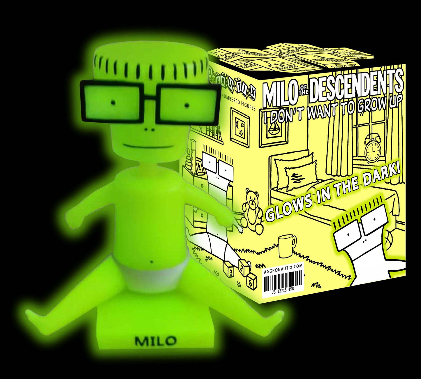 Descendents - "I Don't Want To Grow Up" Milo glow-in-the-dark Throbblehead