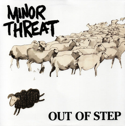 Minor Threat - Out of Step EP vinyl record