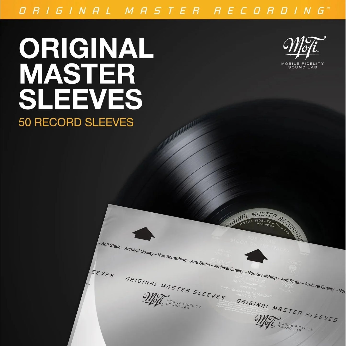 Mobile Fidelity original master inner sleeves - 50 count