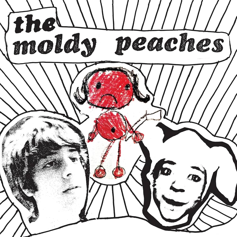 The Moldy Peaches - self-titled LP record (red vinyl)