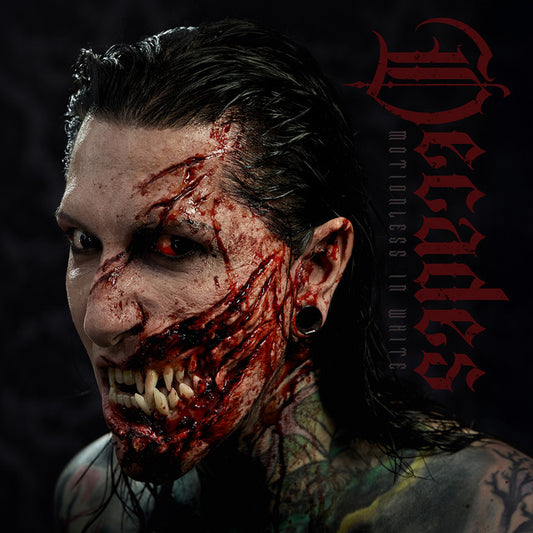 Motionless in White - Decades LP record (black/ruby/tan galaxy colored vinyl)