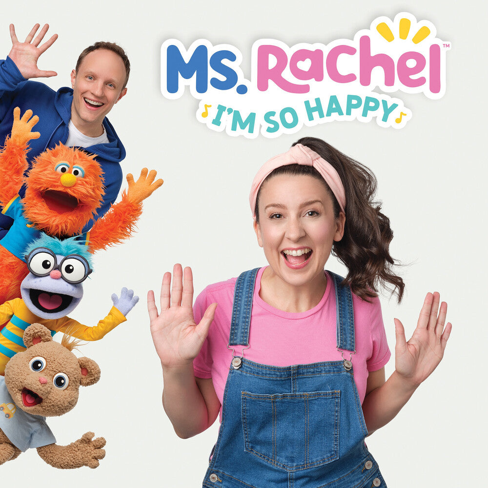 Ms. Rachel - I'm So Happy LP record (eco blue vinyl)