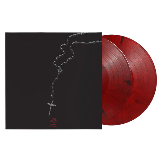 My Chemical Romance - Three Cheers for Sweet Revenge LP record (deluxe edition on red/black marble vinyl)