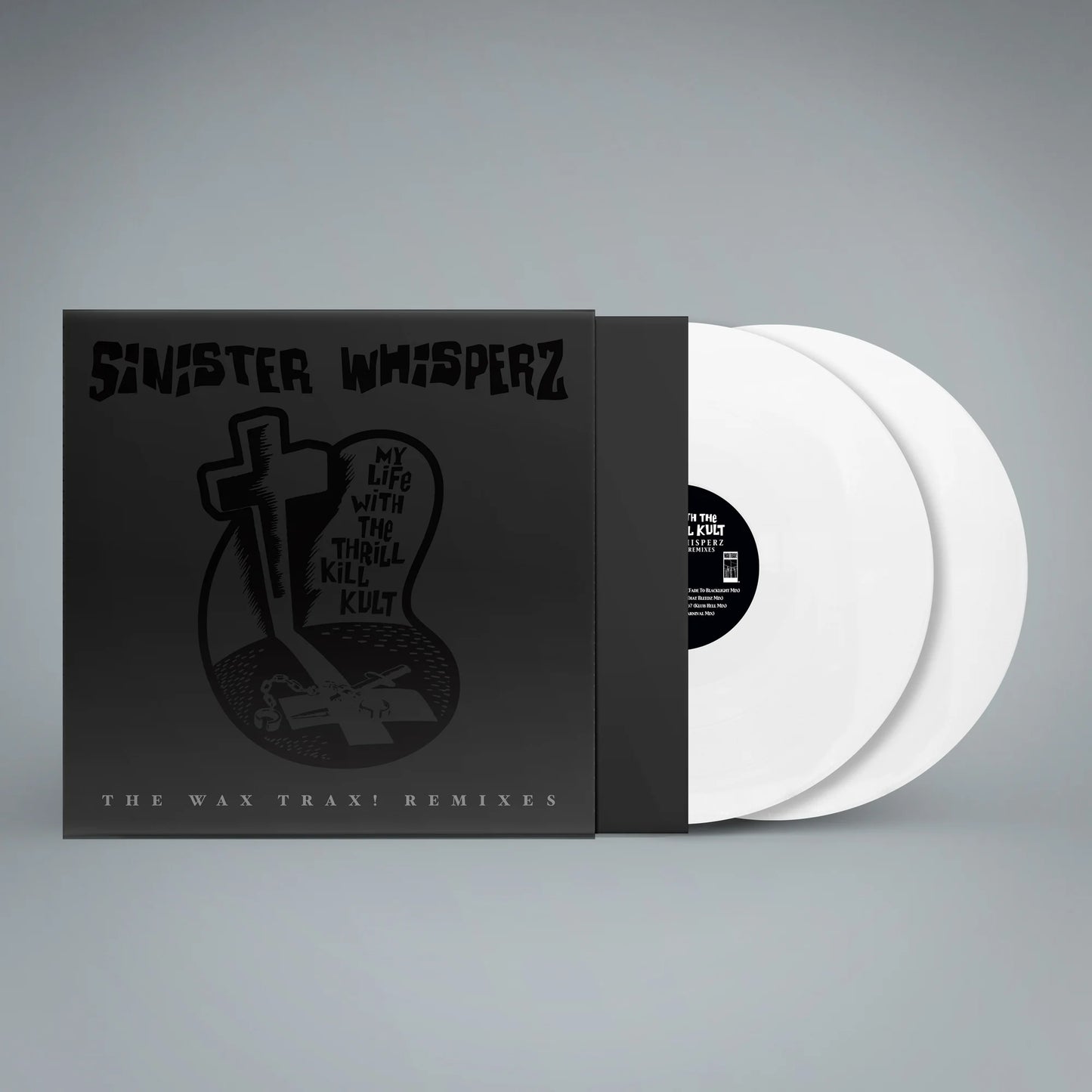 My Life With the Thrill Kill Kult - Sinister Whisperz LP record (white vinyl)