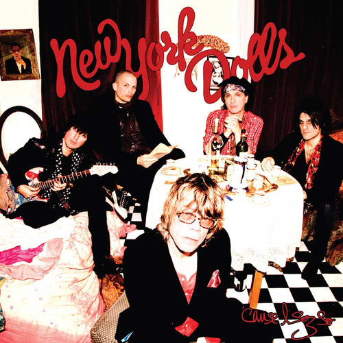 PREORDER (10/03/25): New York Dolls - Cause I Sez So LP record (Rocktober 2025 / red vinyl)