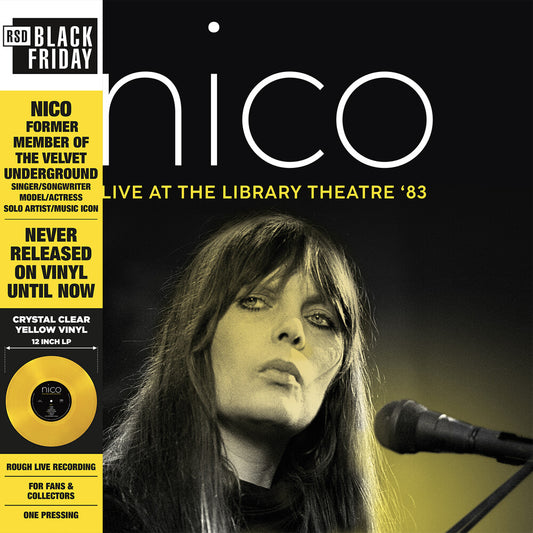Nico - Live At The Library Theatre '83 LP vinyl record