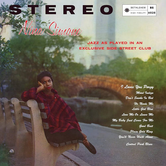 Nina Simone - Little Girl Blue LP record (green vinyl)