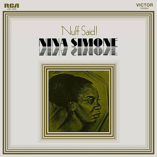 Nina Simone - 'Nuff Said LP vinyl record
