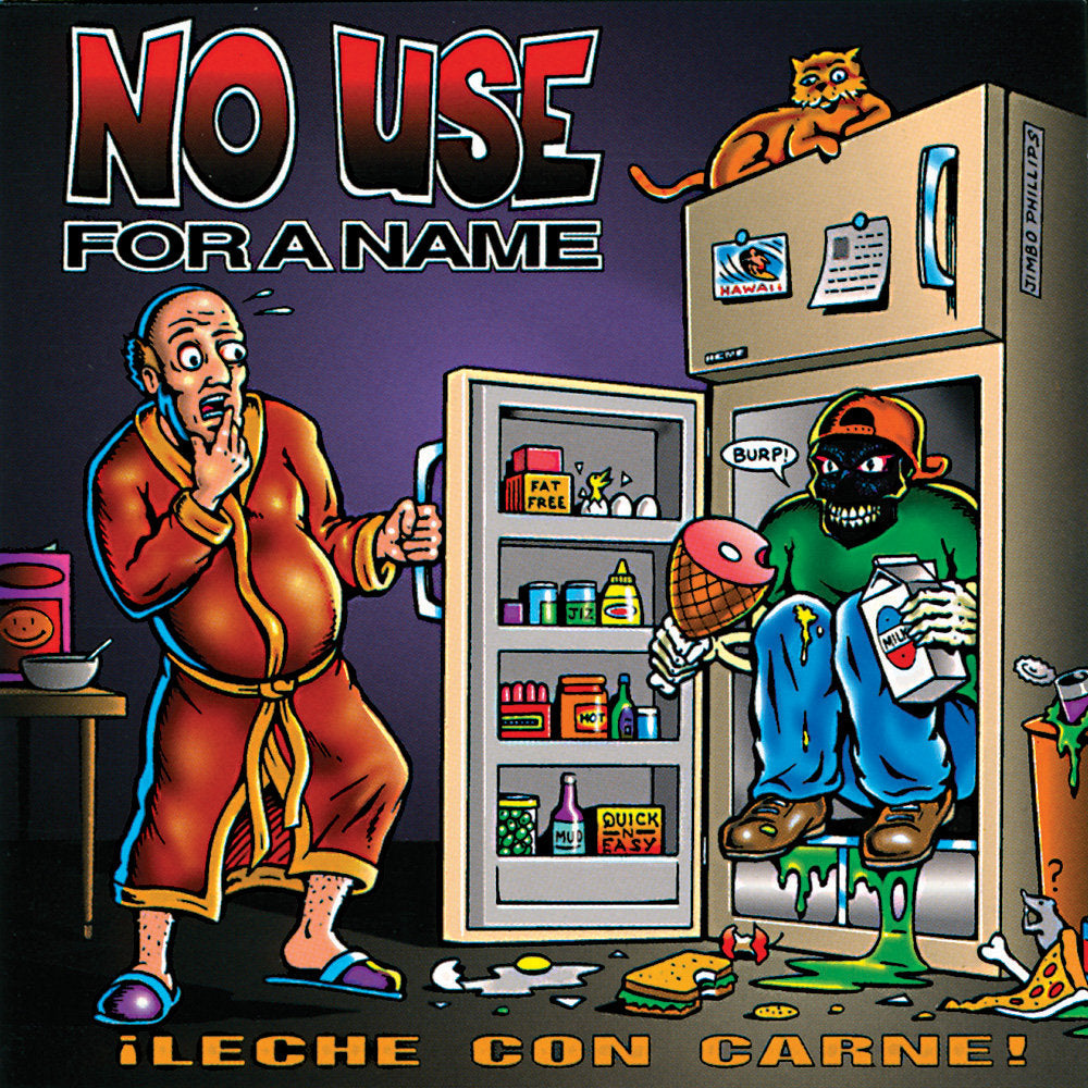 No Use for a Name - Leche Con Carne LP record (purple vinyl)