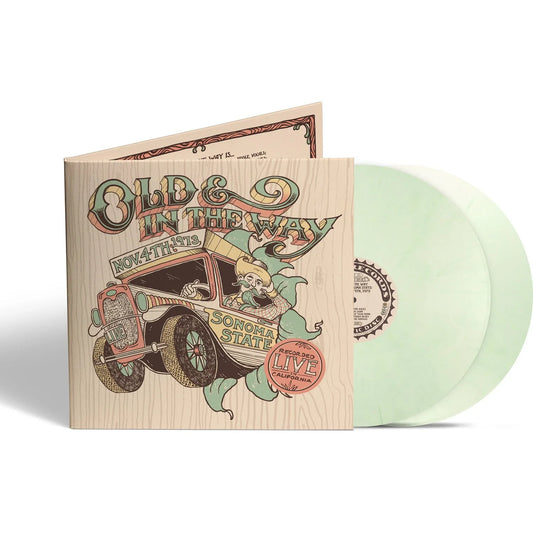 Old & In The Way - Live At Sonoma State, 1973 LP record ("honeydew" colored vinyl)