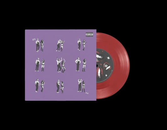 Olivia Rodrigo / David Byrne - Drivers License / Burning Down the House 7" single translucent red vinyl record