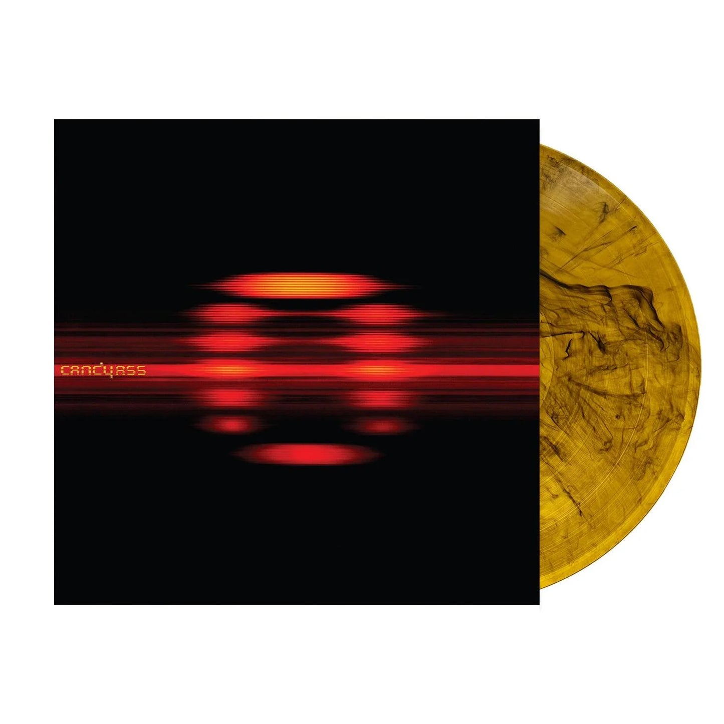 Orgy - Candyass LP orange w/ black swirl vinyl record