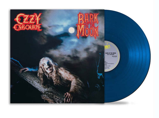 Ozzy Osbourne - Bark At The Moon LP record (blue vinyl)