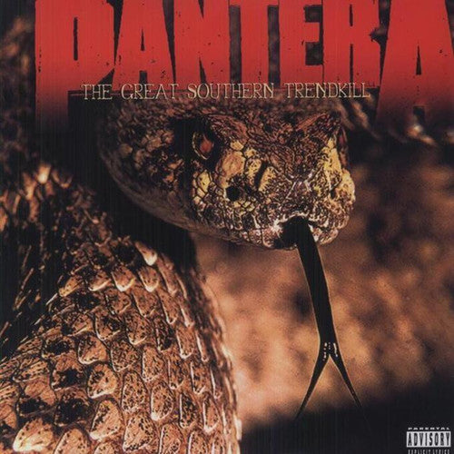 Pantera - Great Southern Trendkill LP record (white/orange marbled vinyl)
