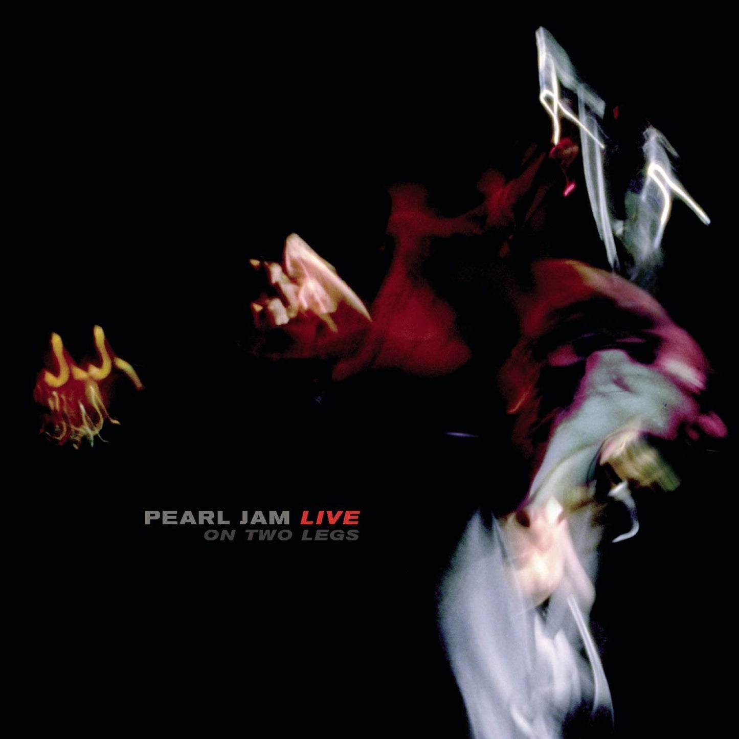 Pearl Jam - Live on Two Legs Lp record (clear vinyl)