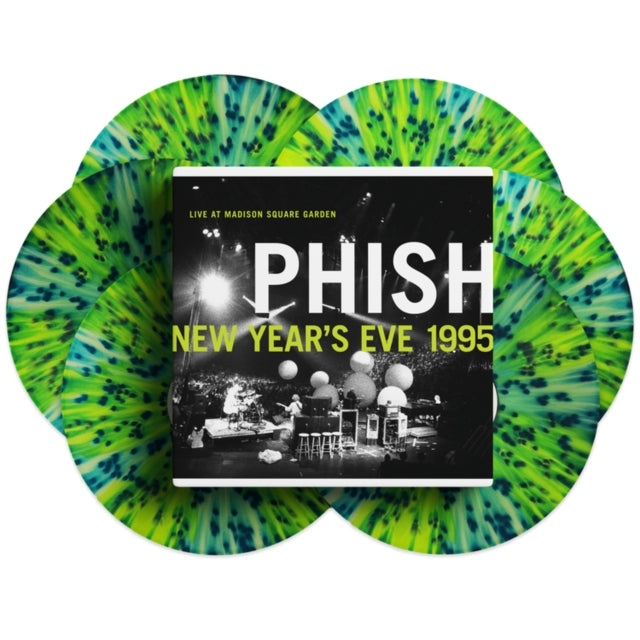 Phish - New Year's Eve 1995 Live at MSG 6xLP green & blue splatter vinyl box set