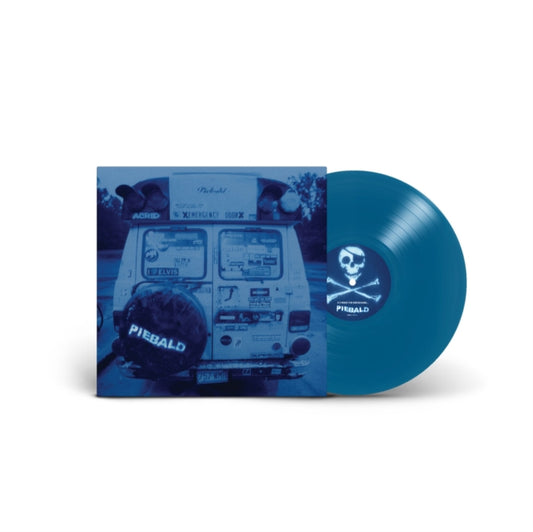 PREORDER (03/27/26): Piebald -  If It Weren't For Venetian Blinds, It Would be Curtains For Us All LP blue vinyl record
