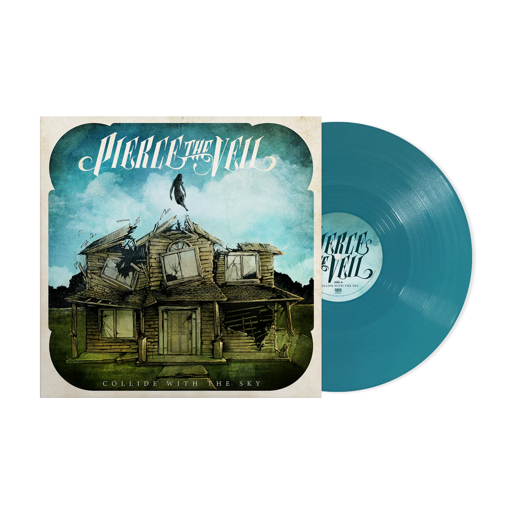 Pierce The Veil - Collide With The Sky LP record (sea blue vinyl)