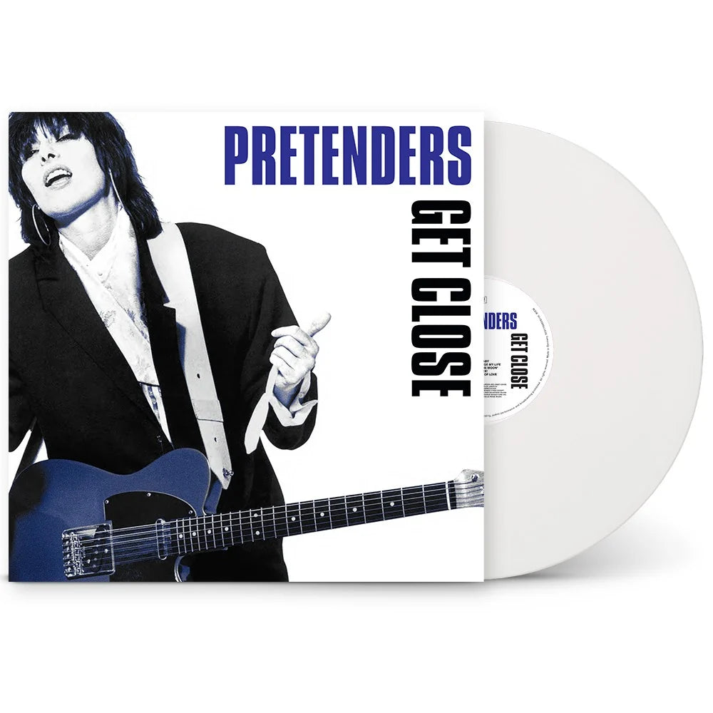 The Pretenders - Get Close LP record (white vinyl)