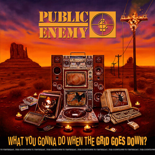 Public Enemy - What You Gonna Do When the Grid Goes Down? LP vinyl record