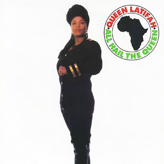 Queen Latifah - All Hail the Queen LP record (clear red vinyl)