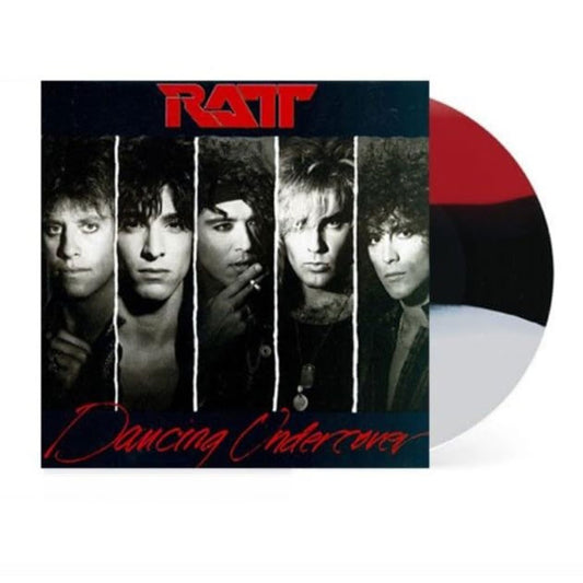 Ratt - Dancing Undercover LP record (red/black/white vinyl)