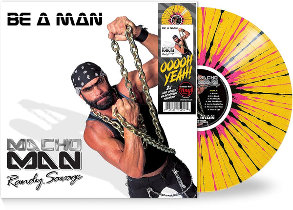 PREORDER (03/06/26): Macho Man Randy Savage - Be A Man LP Sunset Slam ...