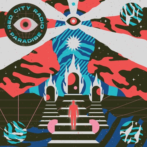 Red City Radio - Paradise LP record (clear vinyl w/ splatter)