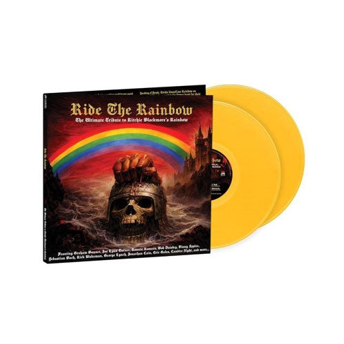 Ride The Rainbow: Ultimate Tribute To Richie Blackmore's Rainbow LP record (yellow vinyl)