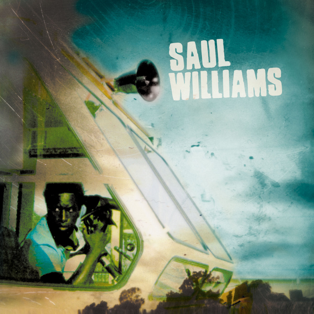 Saul Williams - self-titled LP record (Vinyl Me Please pressing on galaxy blue vinyl)