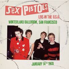 Sex Pistols - Live Winterland Ballroom, San Francisco LP record (blue vinyl)