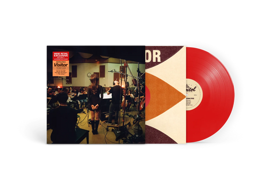 Sienna Spiro - Visitor LP record (alternate cover, red vinyl)