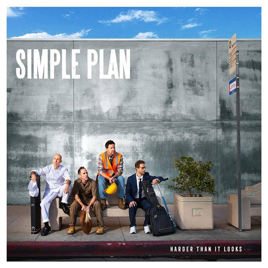 Simple Plan - Harder Than It Looks LP record (pink vinyl)