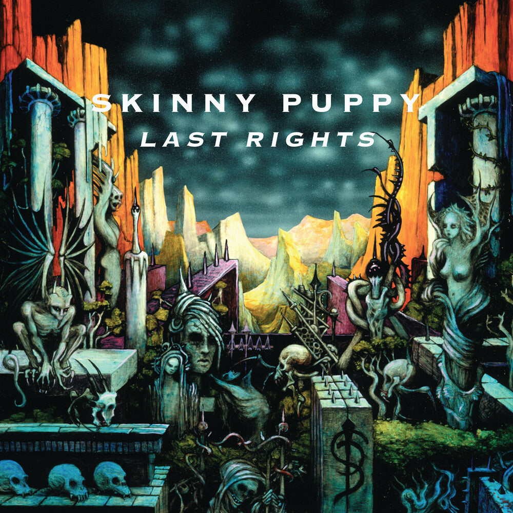 Skinny Puppy - Last Rights LP vinyl record