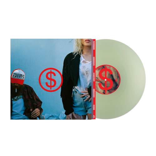 Slayyyter - Wor$t Girl in America LP coke bottle clear vinyl record