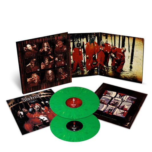 PREORDER (09/05/25): Slipknot - self-titled LP record (25th anniversary edition on green vinyl)