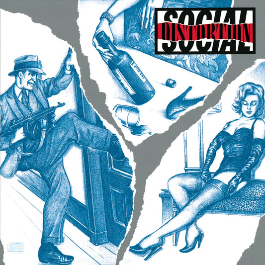 Social Distortion - self-titled LP vinyl record (red vinyl)