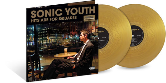 Sonic Youth - Hits Are for Squares LP record (gold nugget vinyl)